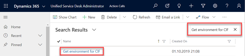 Select Action