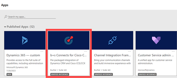 b+s Connects for Cisco Contact Center b+s Connects for Cisco Contact Center