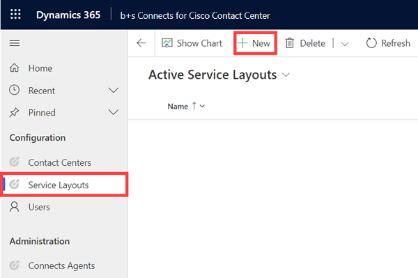 Service Layout Service Layout