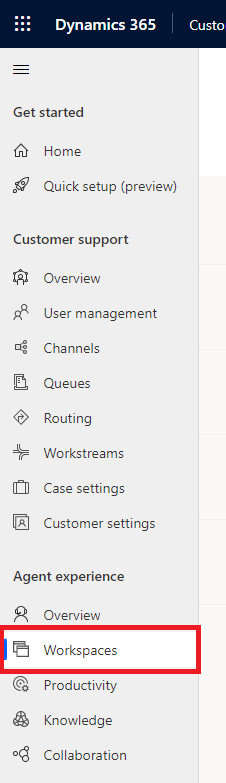 Workspaces Workspaces