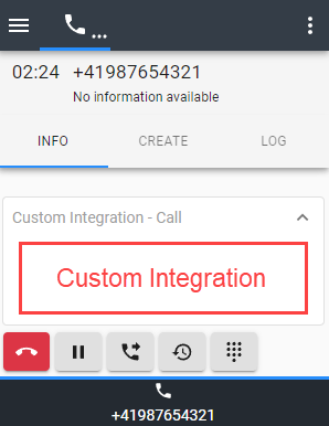 Custom Integration locations Custom Integration locations