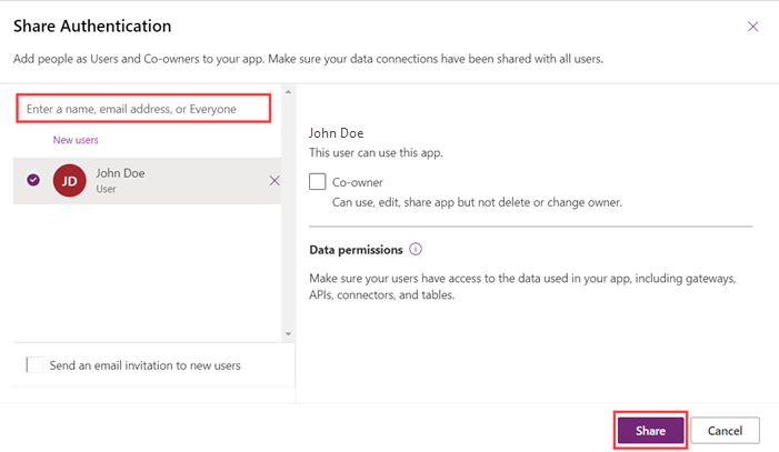 Share Authentication App Share Authentication App