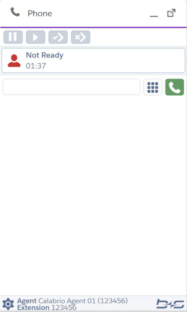 Recording Toolbar in idle Recording Toolbar in idle