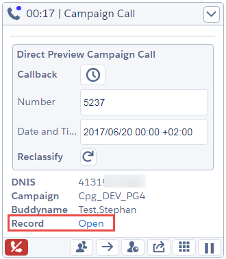 Campaign Account Number URL