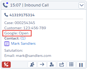 Display External Link