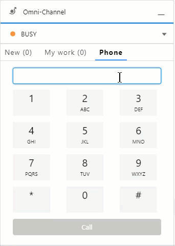 Outgoing Call Outgoing Call