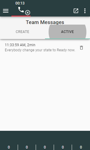 Active Team Messages Active Team Messages