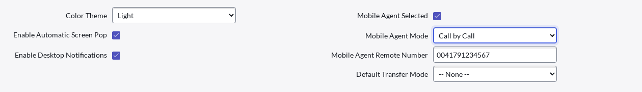 b+s Connects for ServiceNow Agent Configuration Agent configuration