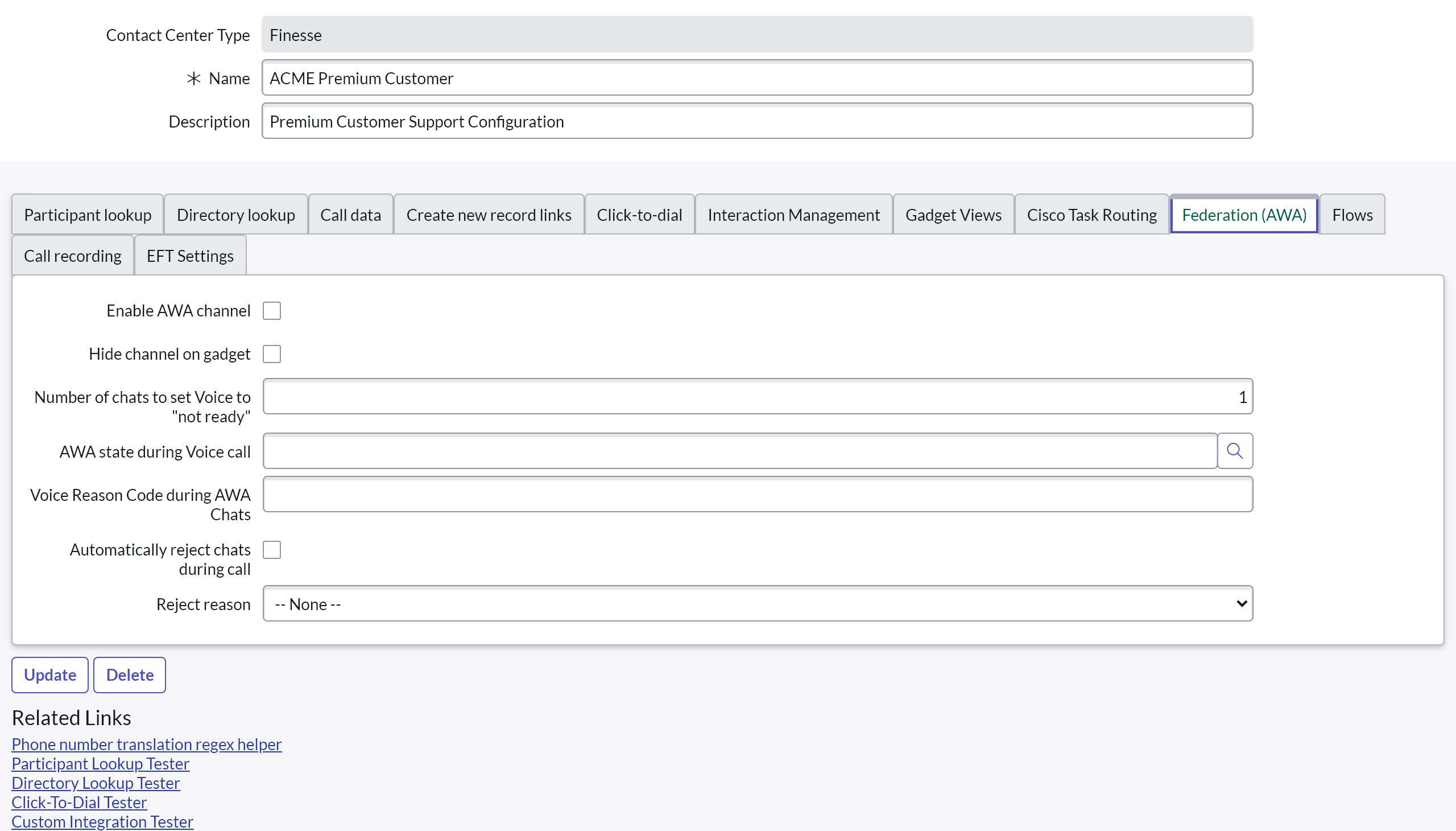 Service Layout Federation Service Layout Federation