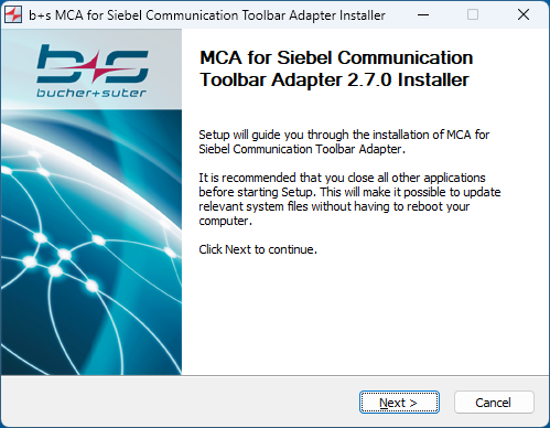 Communication Toolbar Adapter Upgrade Welcome Communication Toolbar Adapter Upgrade Welcome