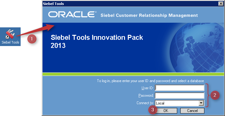 Siebel Tools Login Siebel Tools Login