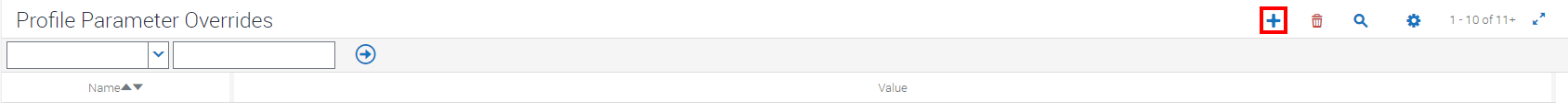 Siebel Web Configuration Profile Parameter Overrides